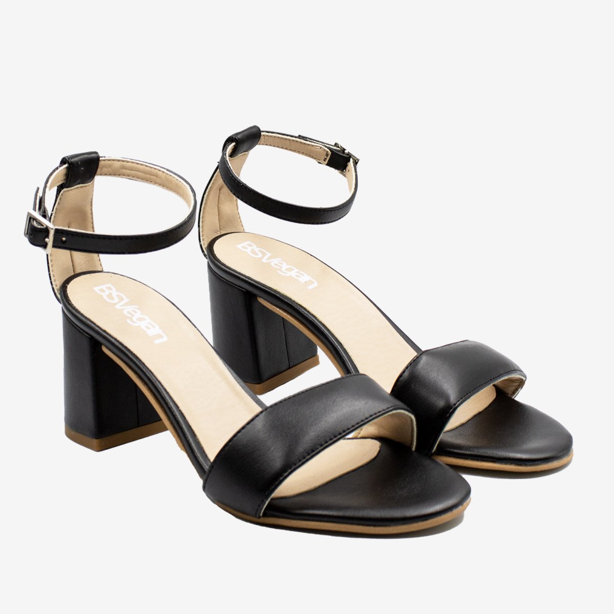 CLARISIA sandalo con tacco – Appleskin – veganshoes - immagine 2