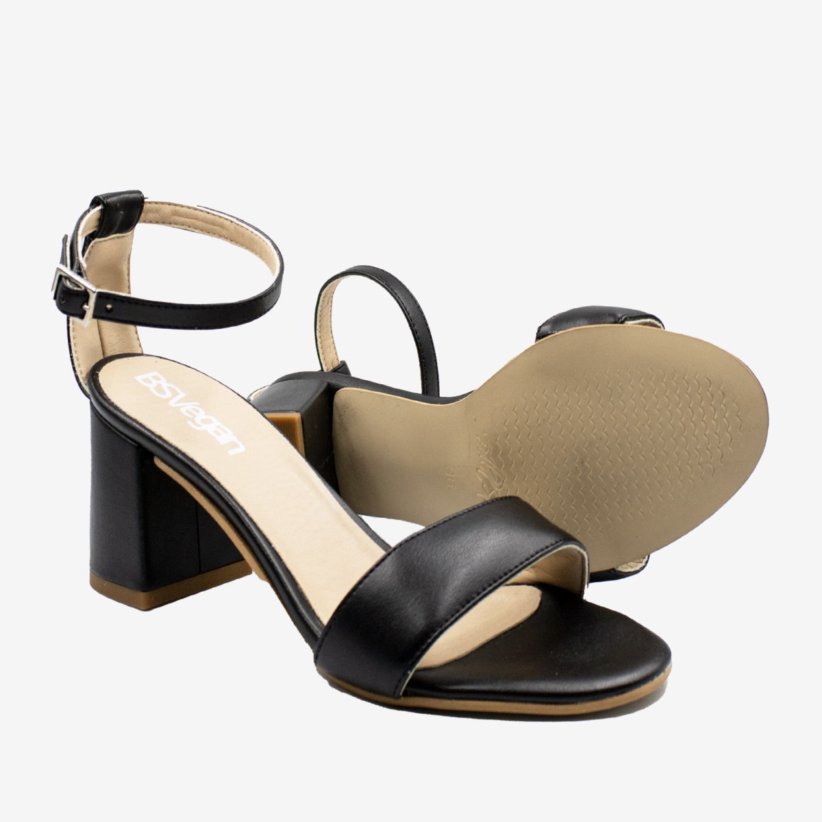 CLARISIA sandalo con tacco – Appleskin – veganshoes - immagine 8