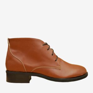 CLARK derby – microfibra marrone impermeabile – veganshoes