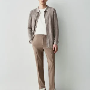 CAMICIA IN MAGLIA A RIGHE