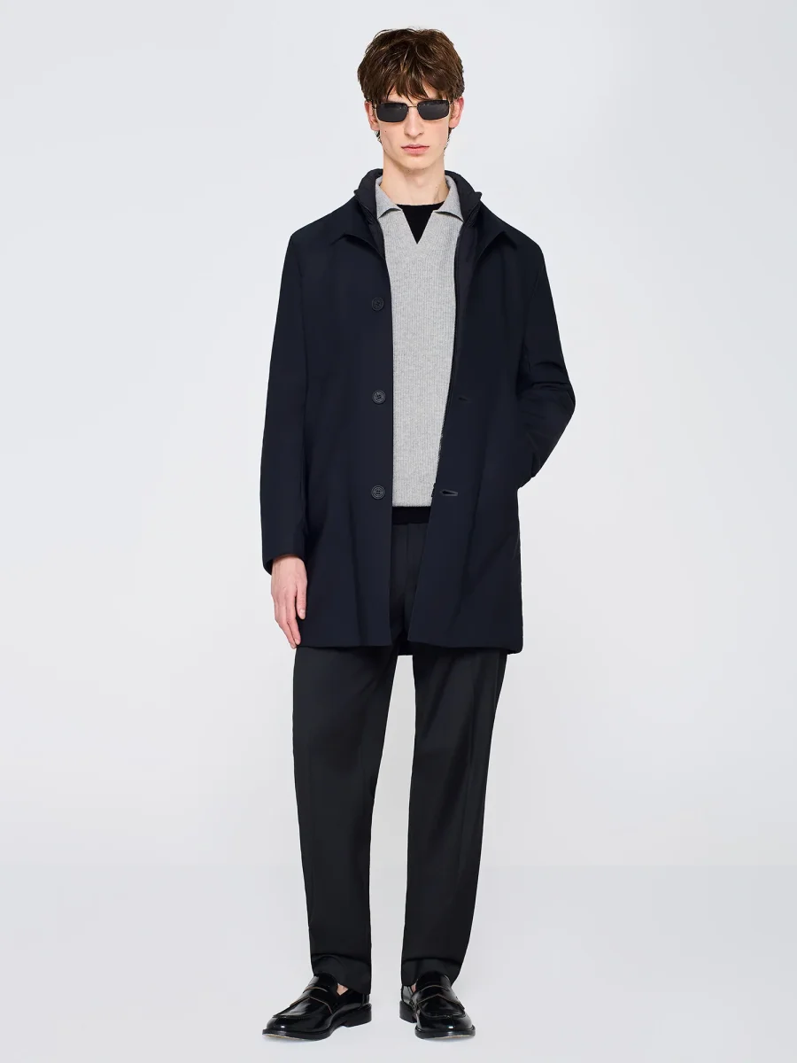 TRENCH IMBOTTITO IN NYLON