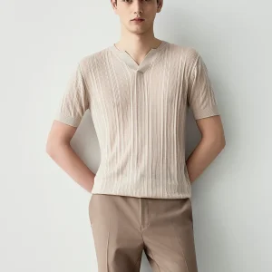 CHEMISIER IN MISTO SETA