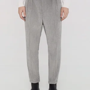 PANTALONE IN VELLUTO A COSTE