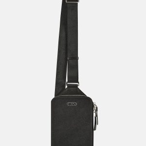 BORSA A TRACOLLA IN PELLE SAFFIANO