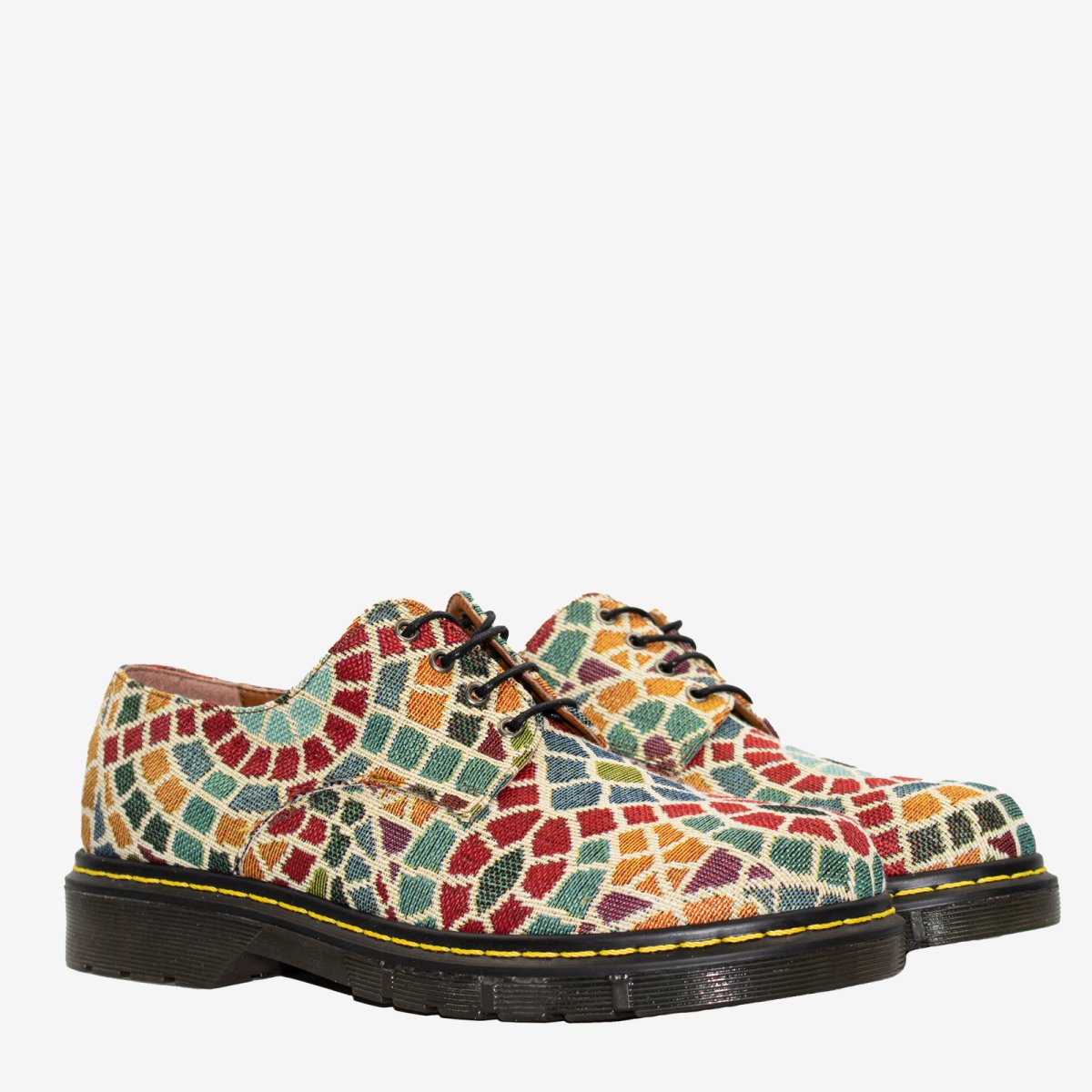 DR LOW Derby – tappezzeria Barcellona – veganshoes