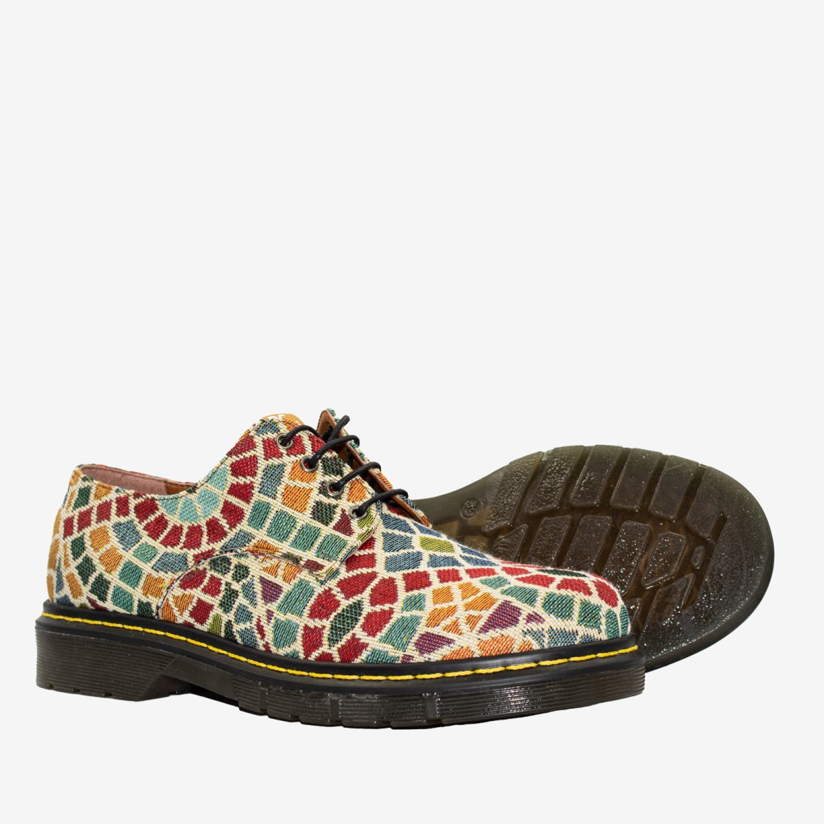 DR LOW Derby – tappezzeria Barcellona – veganshoes - immagine 8