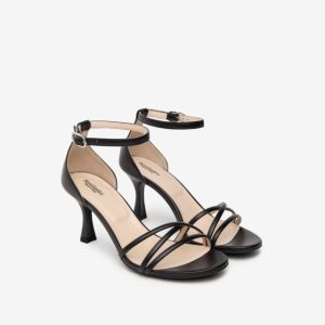 NERO GIARDINI SANDALO ELEGANTE NAPPA NERO