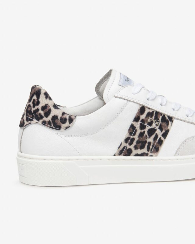 NEROGIARDINI SNEAKER PELLE BIANCO - immagine 4