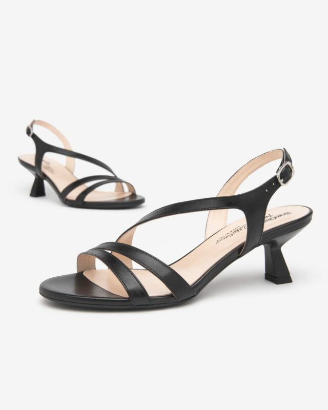 NEROGIARDINI SANDALO PELLE NERO - immagine 3