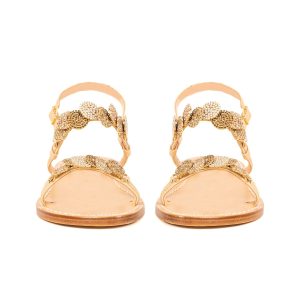 Sandali gioiello con doppia fascia