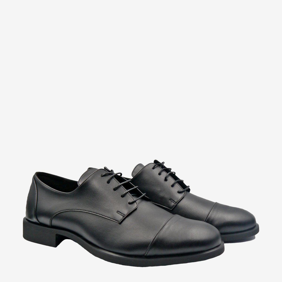 FORD Derby – Pelle Mela Nero – veganshoes