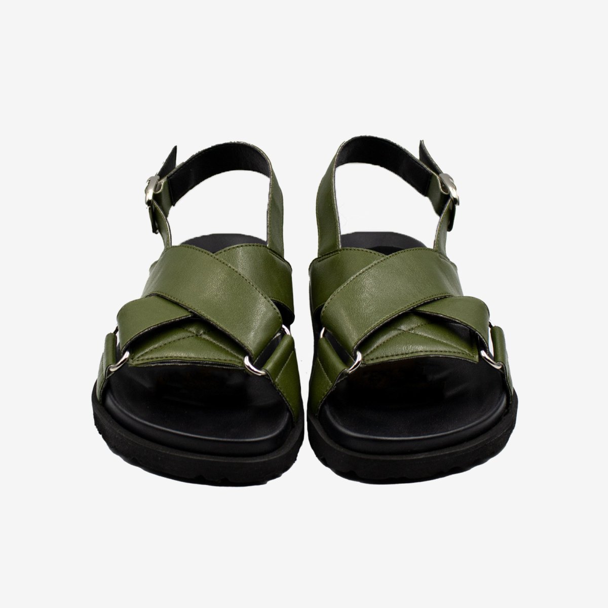 GRETA sandalo fussbett – Cactus – veganshoes - immagine 2
