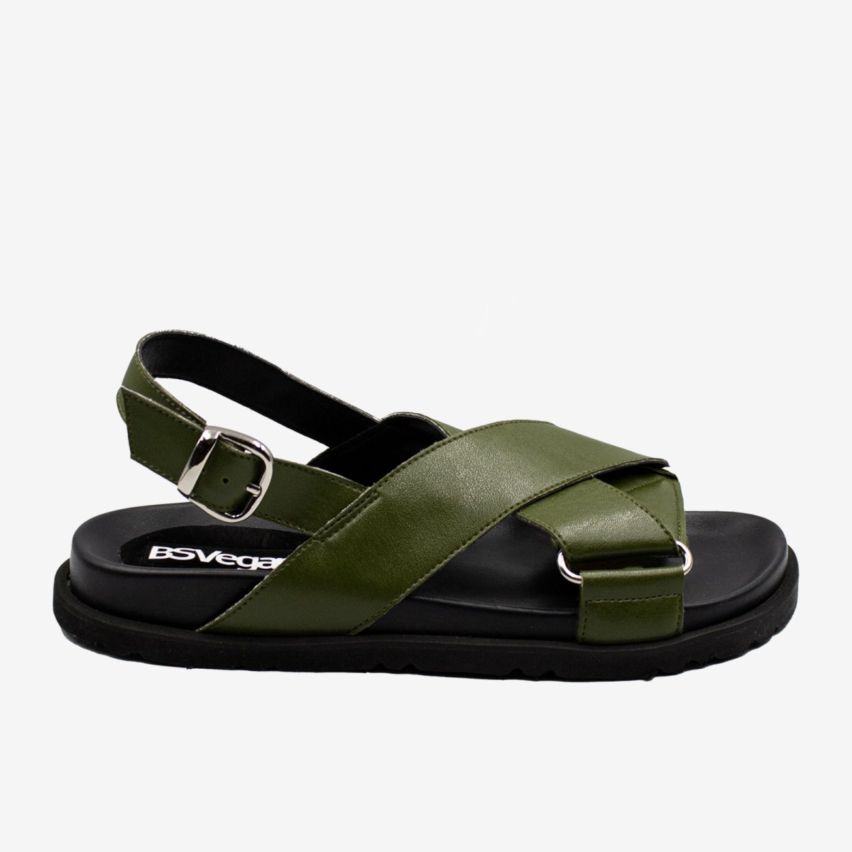 GRETA sandalo fussbett – Cactus – veganshoes - immagine 3