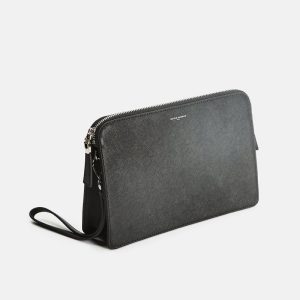 POUCH IN SAFFIANO