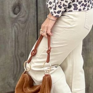 JEANS GAMBA LARGA ELASTICIZZATO VITA ALTA