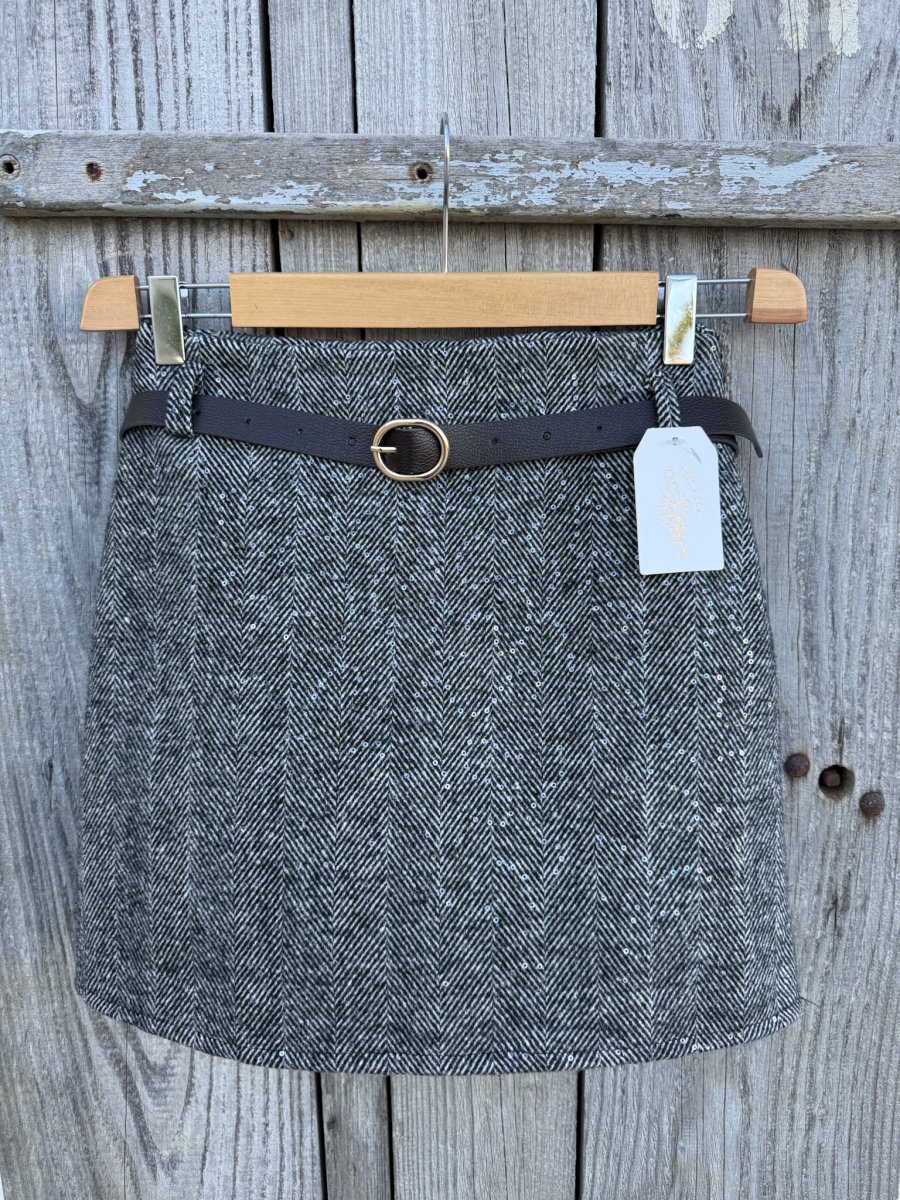 MINIGONNA IN CALDO TESSUTO CON CERNIERA - immagine 8