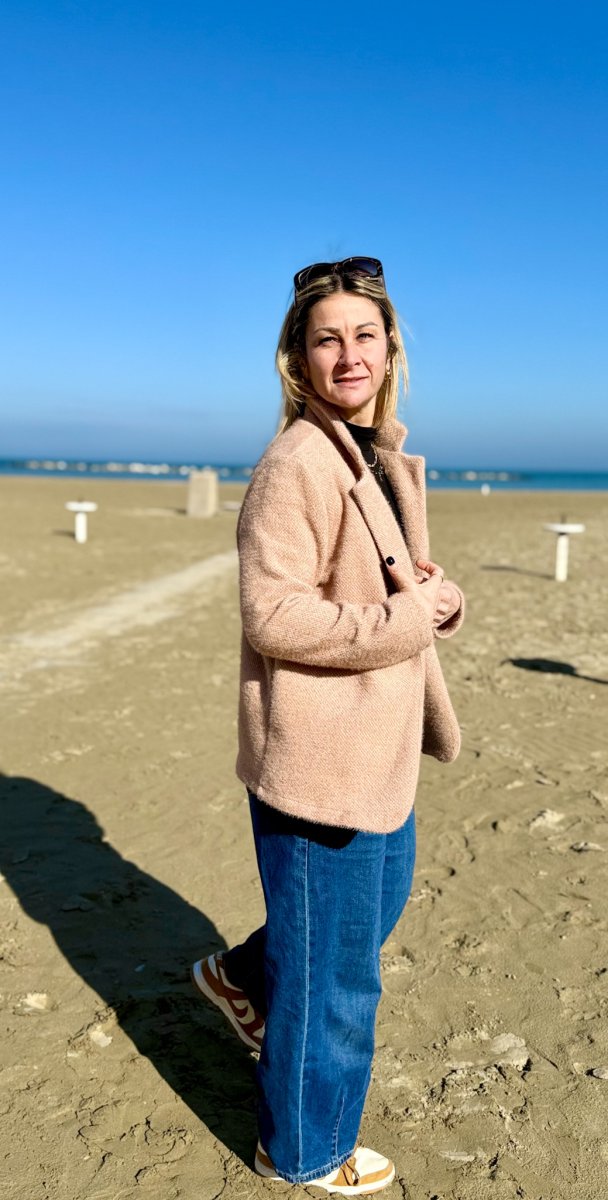 BLAZER MORBIDA CINIGLIA OPERATA - immagine 4