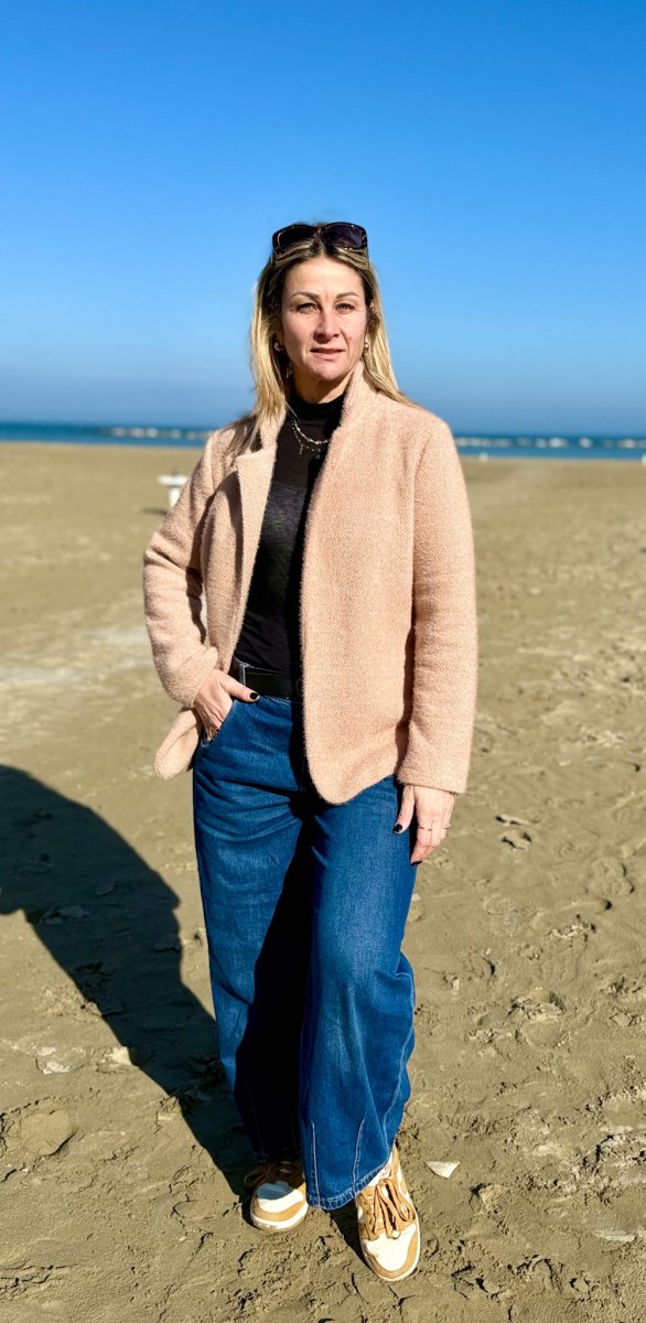 BLAZER MORBIDA CINIGLIA OPERATA - immagine 6