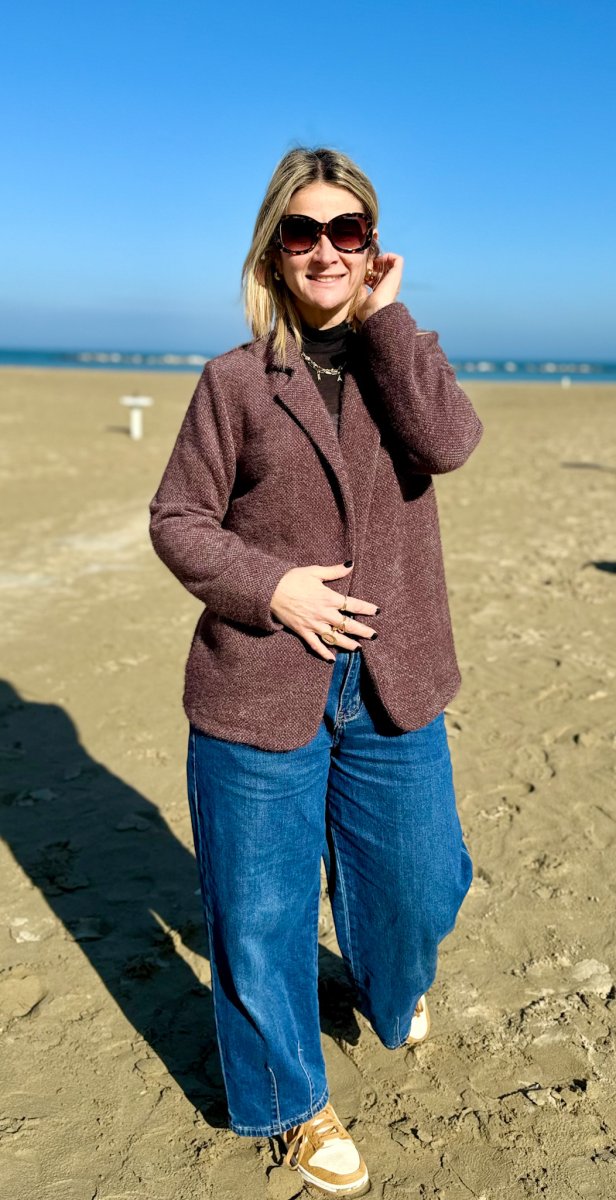 BLAZER MORBIDA CINIGLIA OPERATA - immagine 9