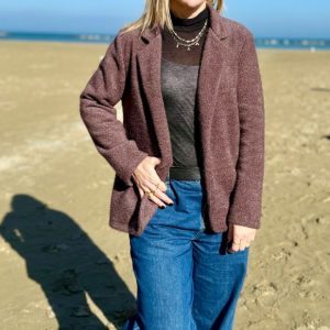 BLAZER MORBIDA CINIGLIA OPERATA