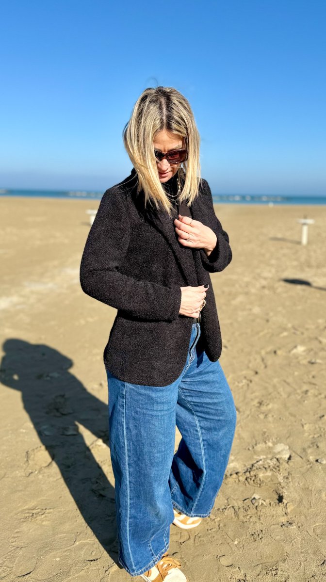 BLAZER MORBIDA CINIGLIA OPERATA - immagine 7