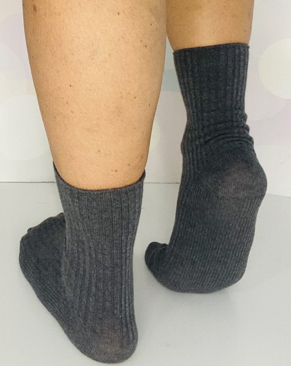 Calzino midi a coste smollatino - immagine 3