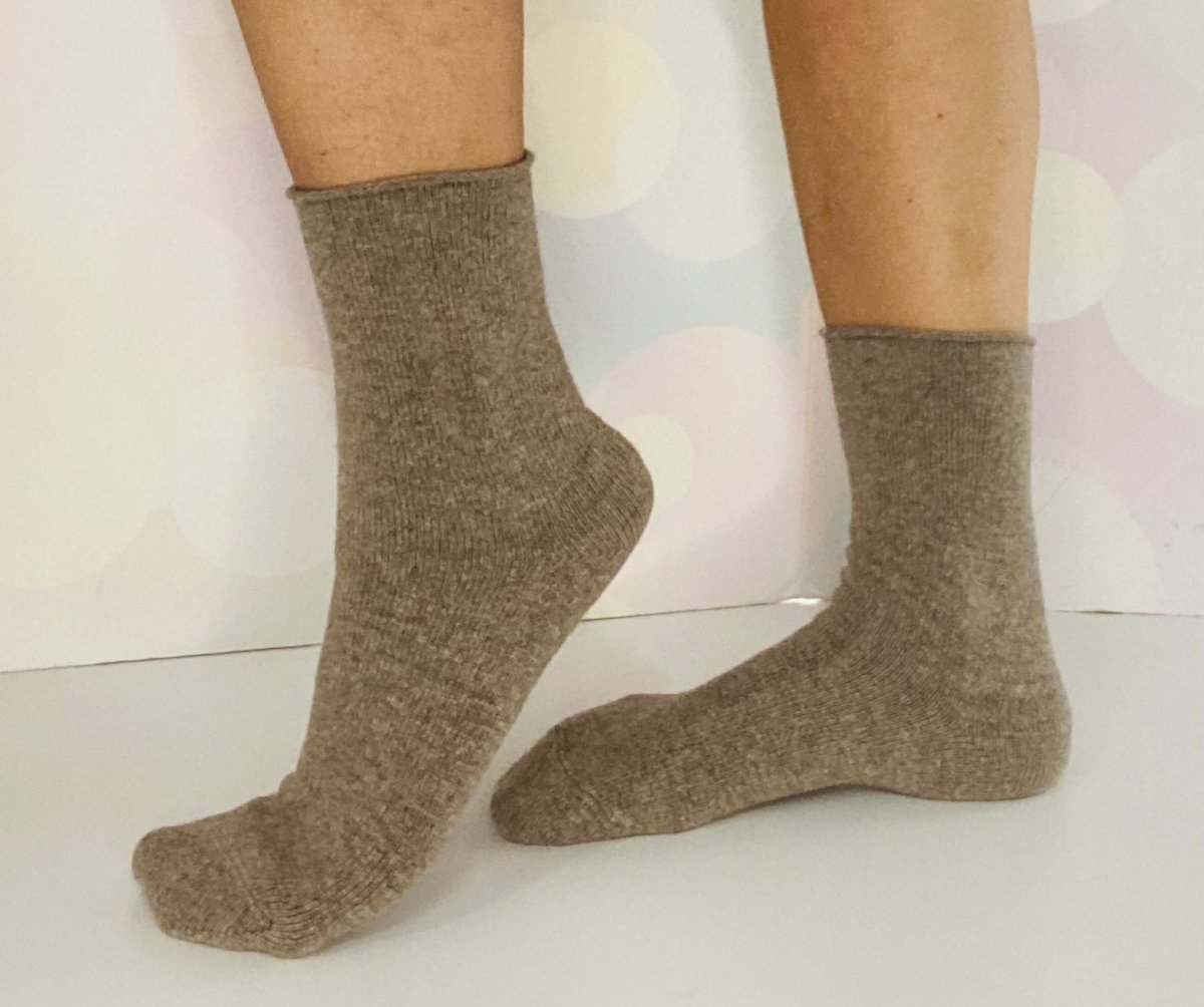 CALZINO SMOLLATINO CASHMERE BEIGE