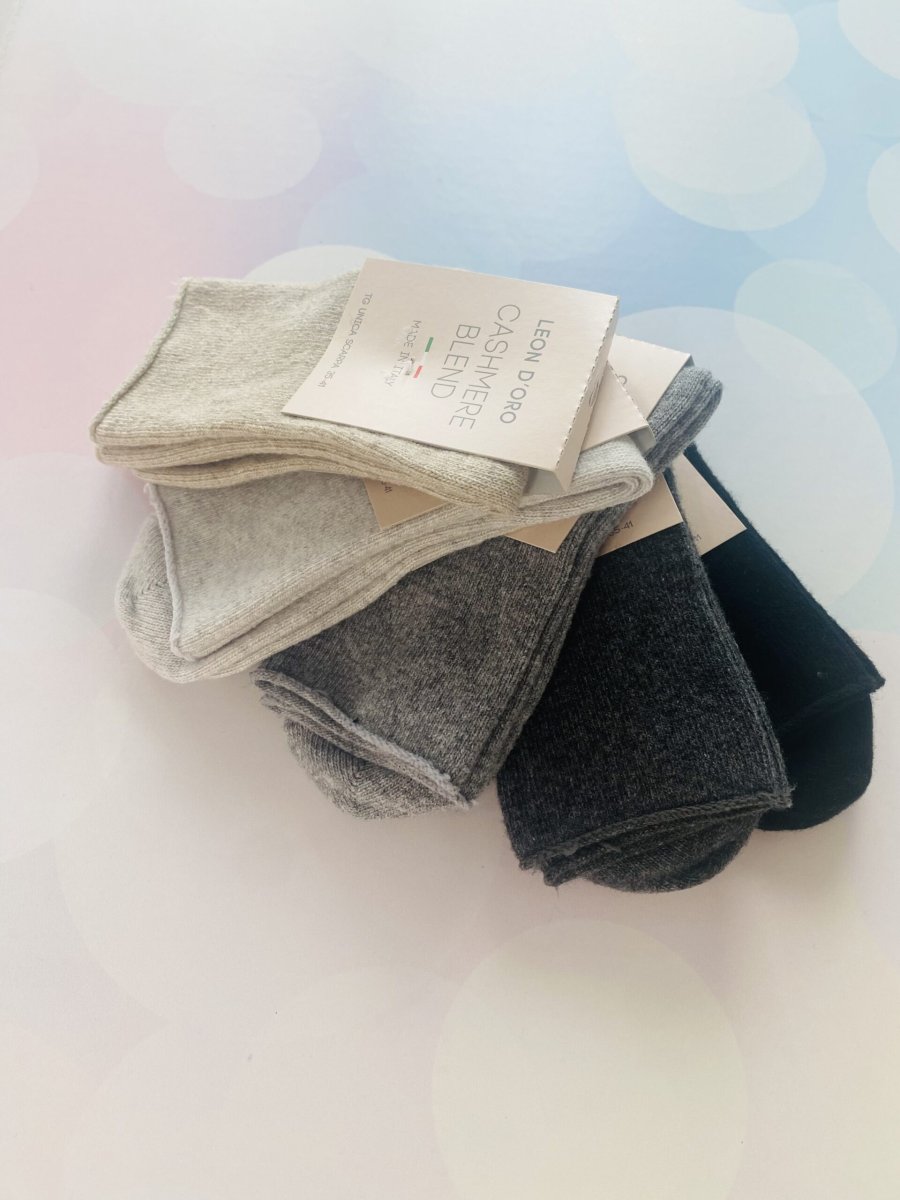 CALZINO SMOLLATINO CASHMERE BEIGE - immagine 5