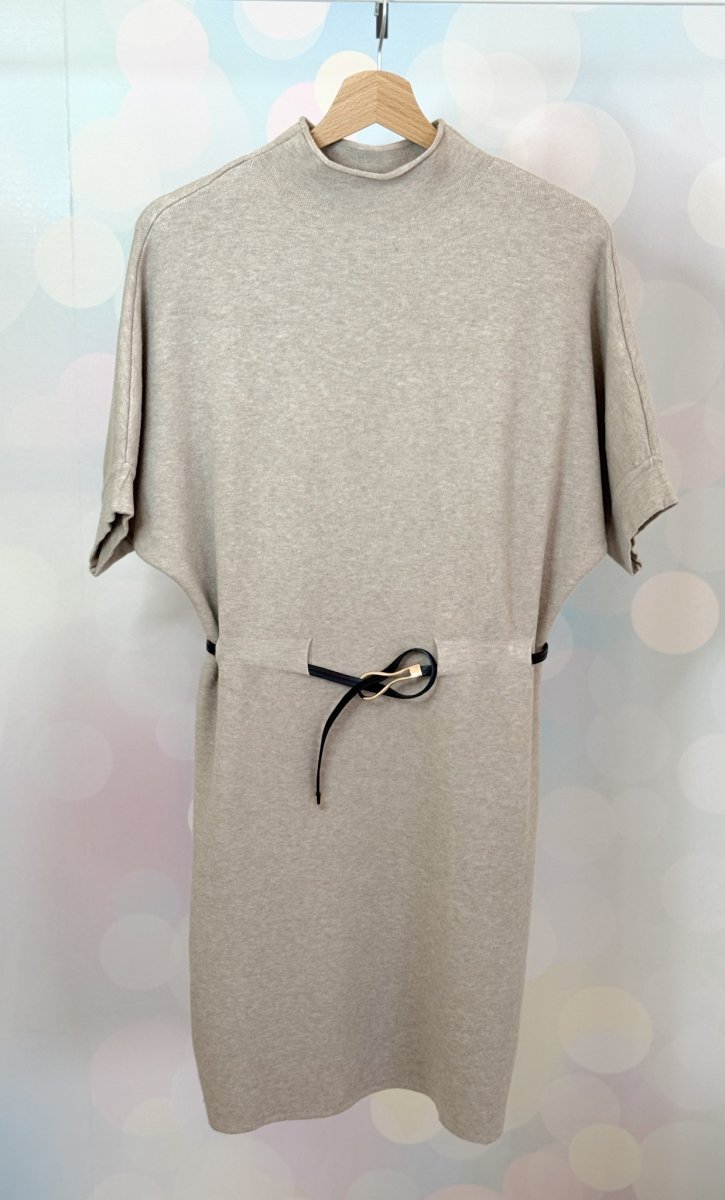 ABITO IN MAGLINA CON CINTA A SCOMPARSA - immagine 5