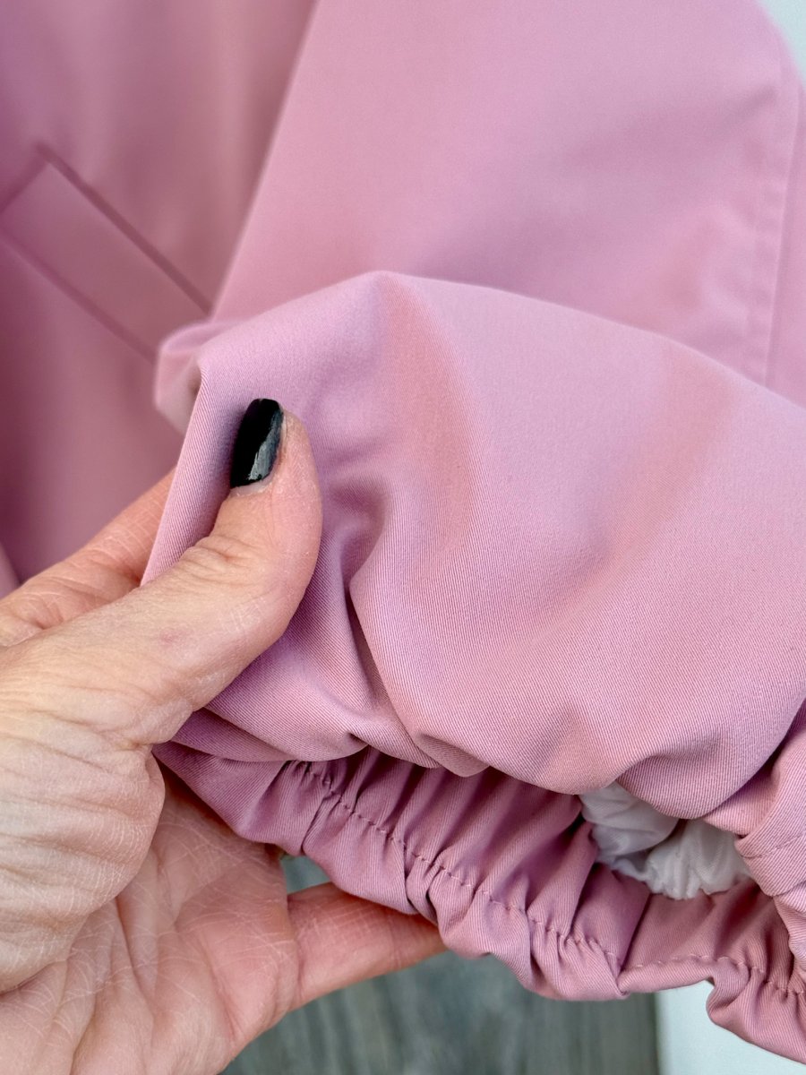 BOMBER OVERSIZE CON ARRICCIATURA POLSI E VITA - immagine 5