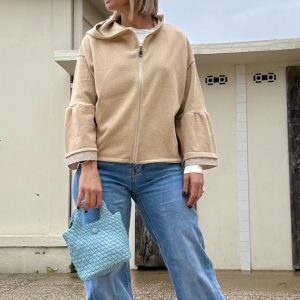 MINI BORSA INTRECCIATA IN GOMMA CON TRACOLLA