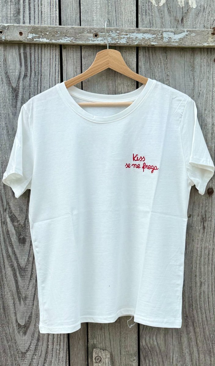 T-SHIRT OVERSIZE CON SCRITTE DIVERTENTI - immagine 3