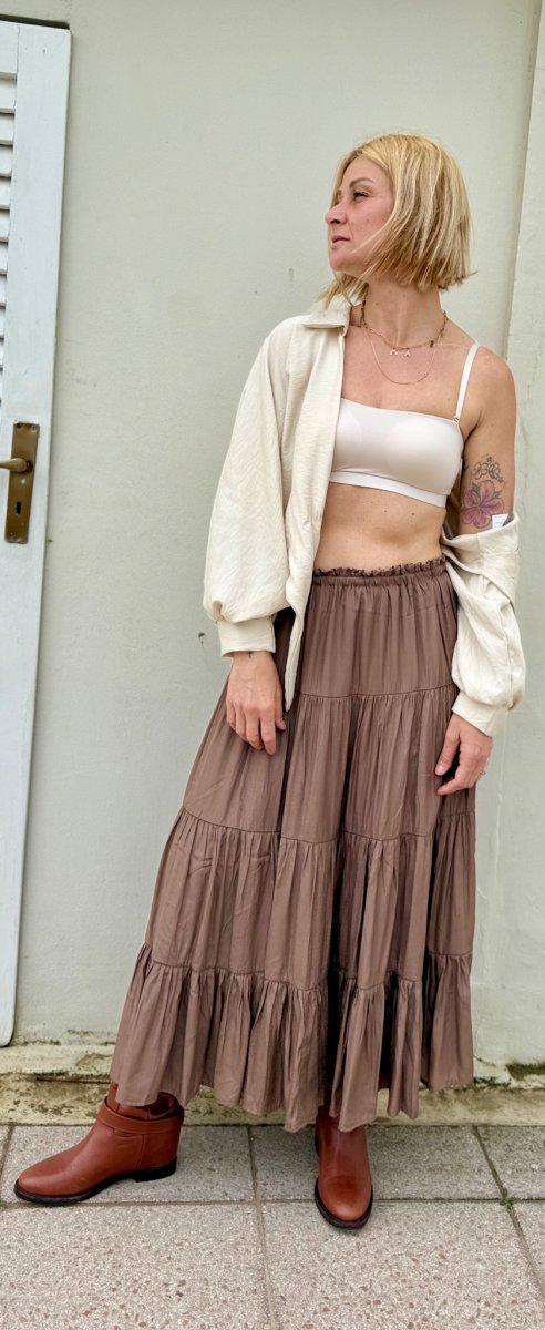 GONNELLONE BALZE IN GARZA DI COTONE - immagine 3