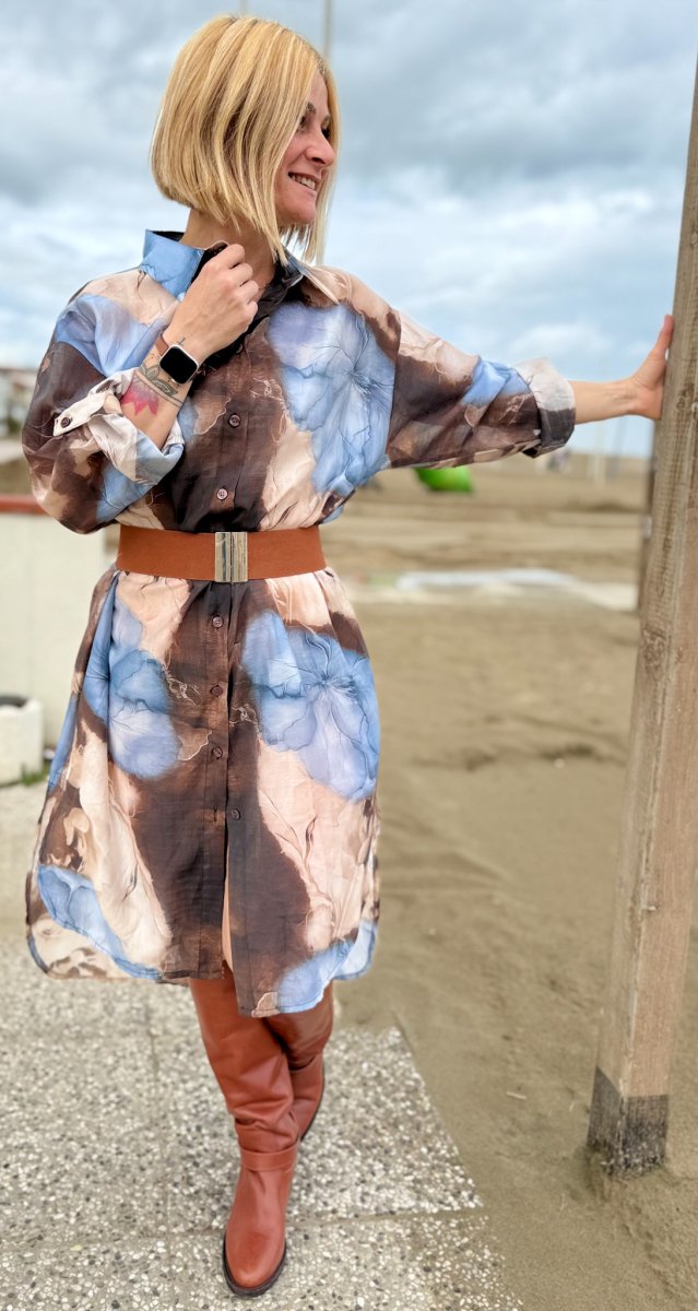 CAMICIA OVERSIZE FANTASIA ABITO O CAPO SPALLA - immagine 5