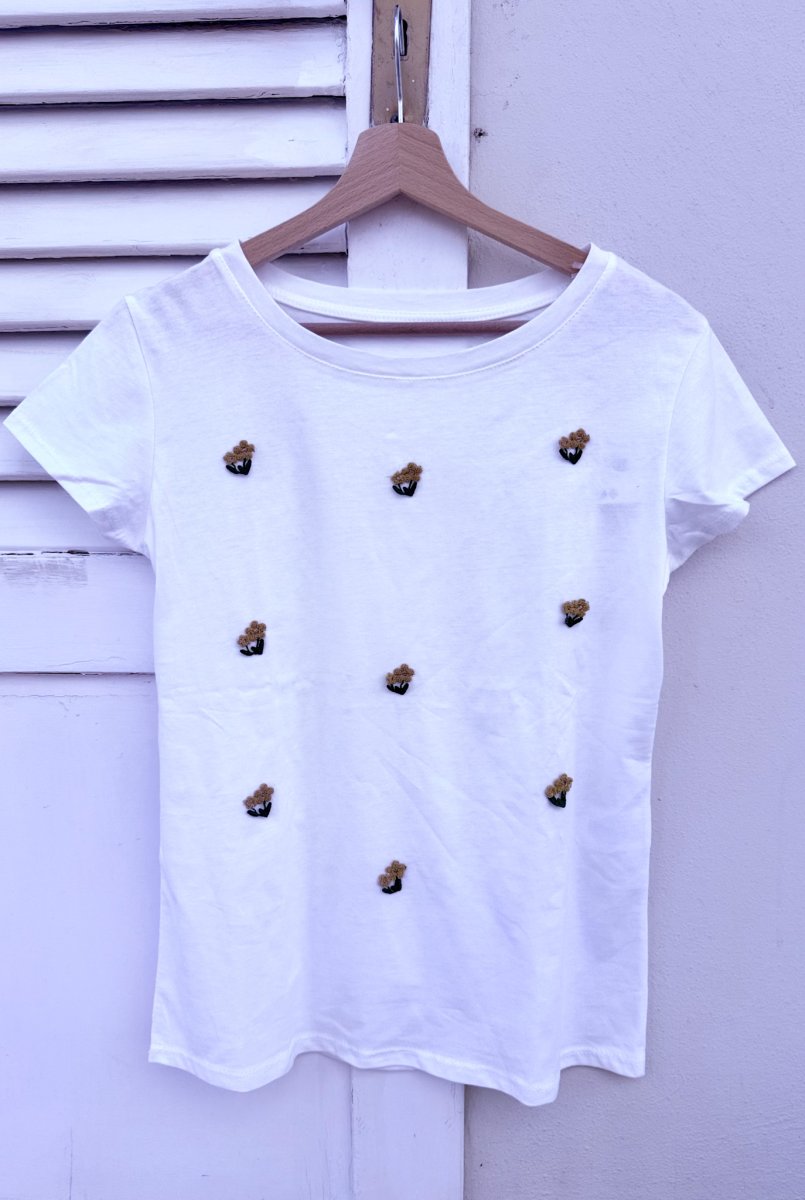 TSHIRT MICRO APPLICAZIONI ELASTICIZZATA - immagine 5