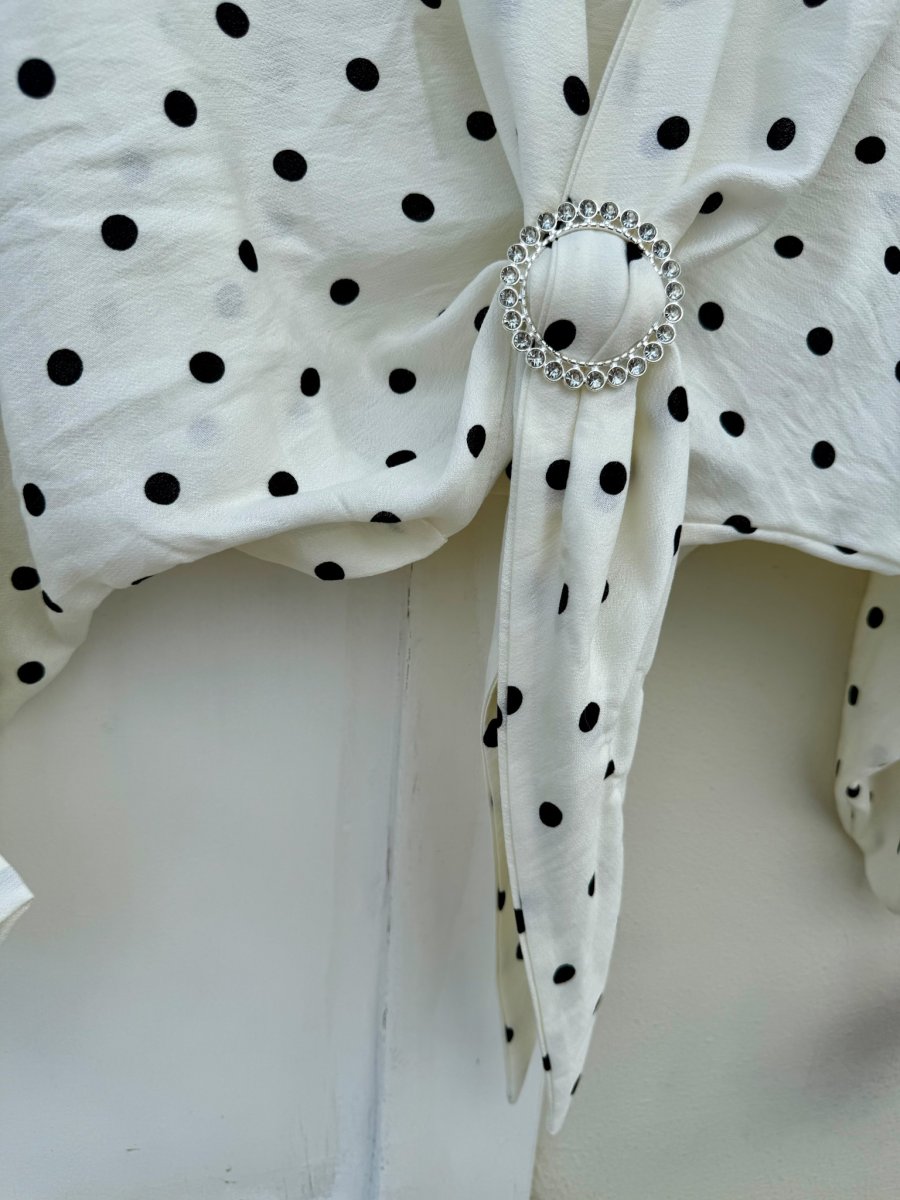 CAMICIA-COPRISPALLE ELEGANTE CON CHIUSURA GIOIELLO - immagine 9