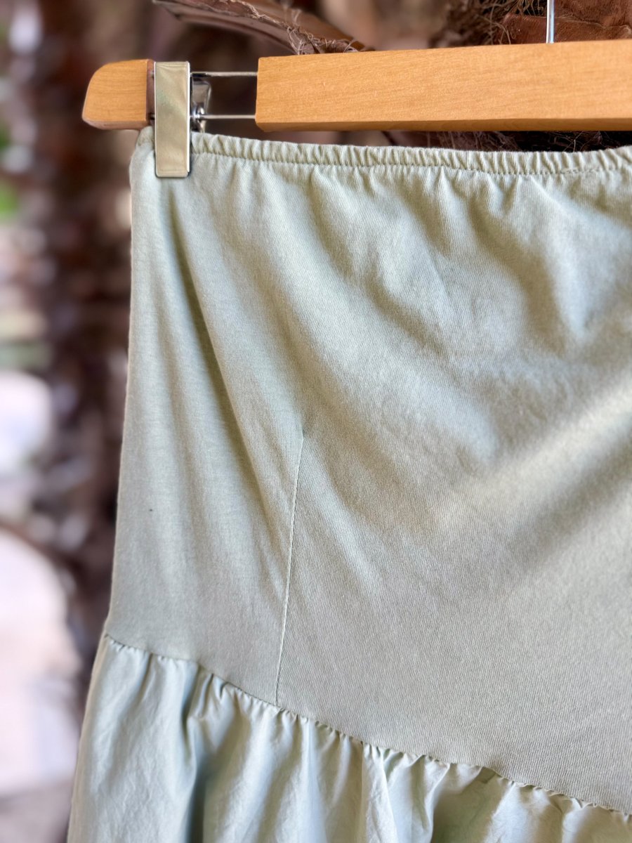 ABITO LUNGO SENZA SPALLINE CON TASCHE IN COTONE - immagine 7