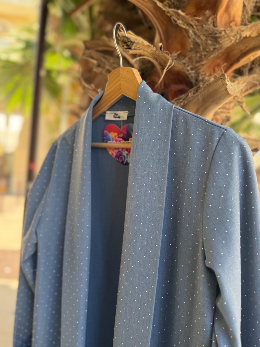 BLAZER CON BRILLANTINI TAGLIA UNICA - immagine 5