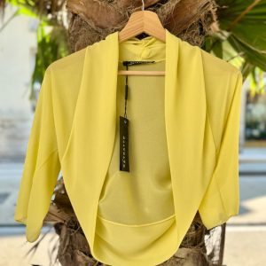 COPRI SPALLE VOILE MANICA CORTA