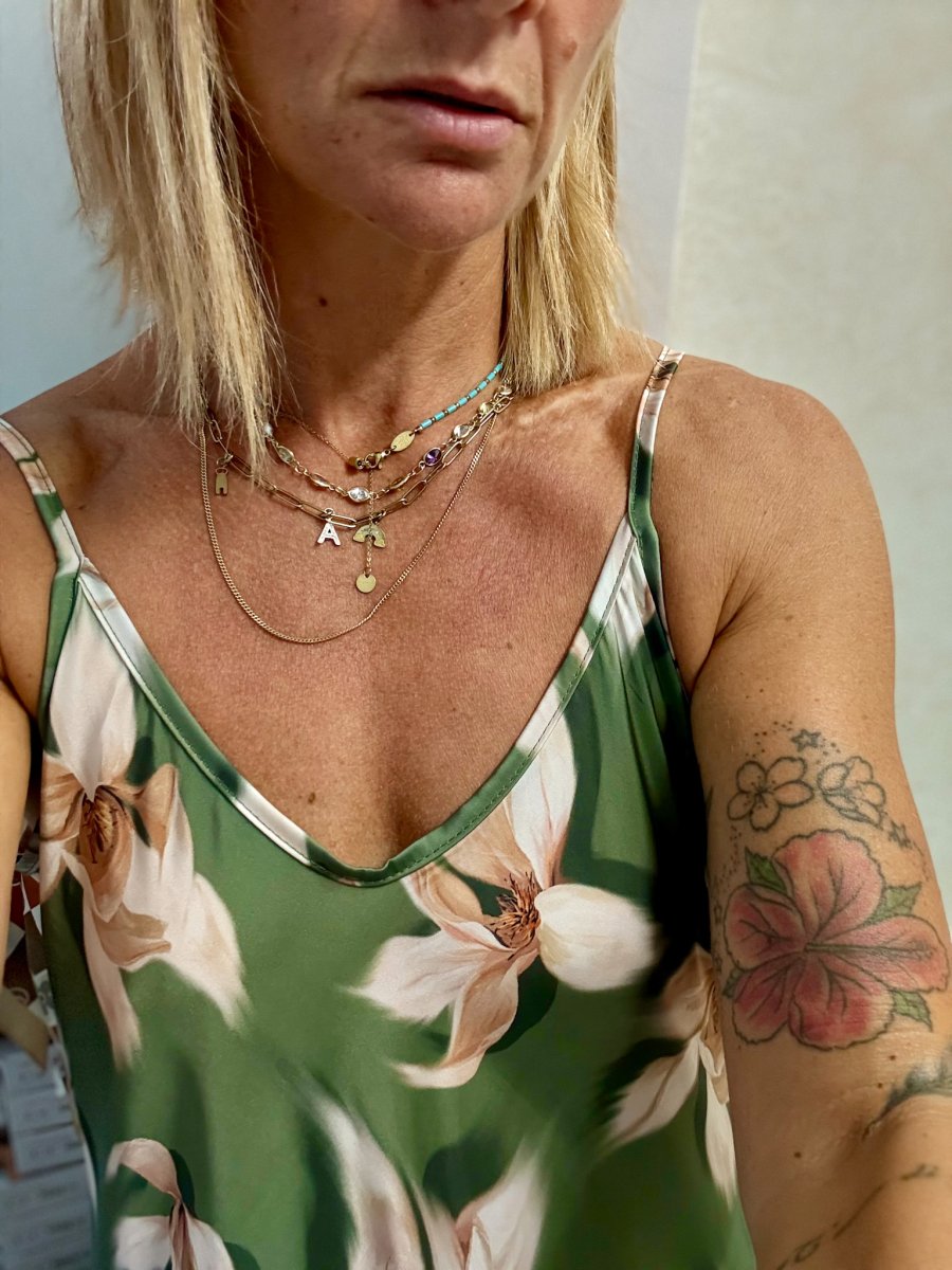 ABITO LUNGO SVASATO FANTASIA EFFETTO SETA - immagine 6