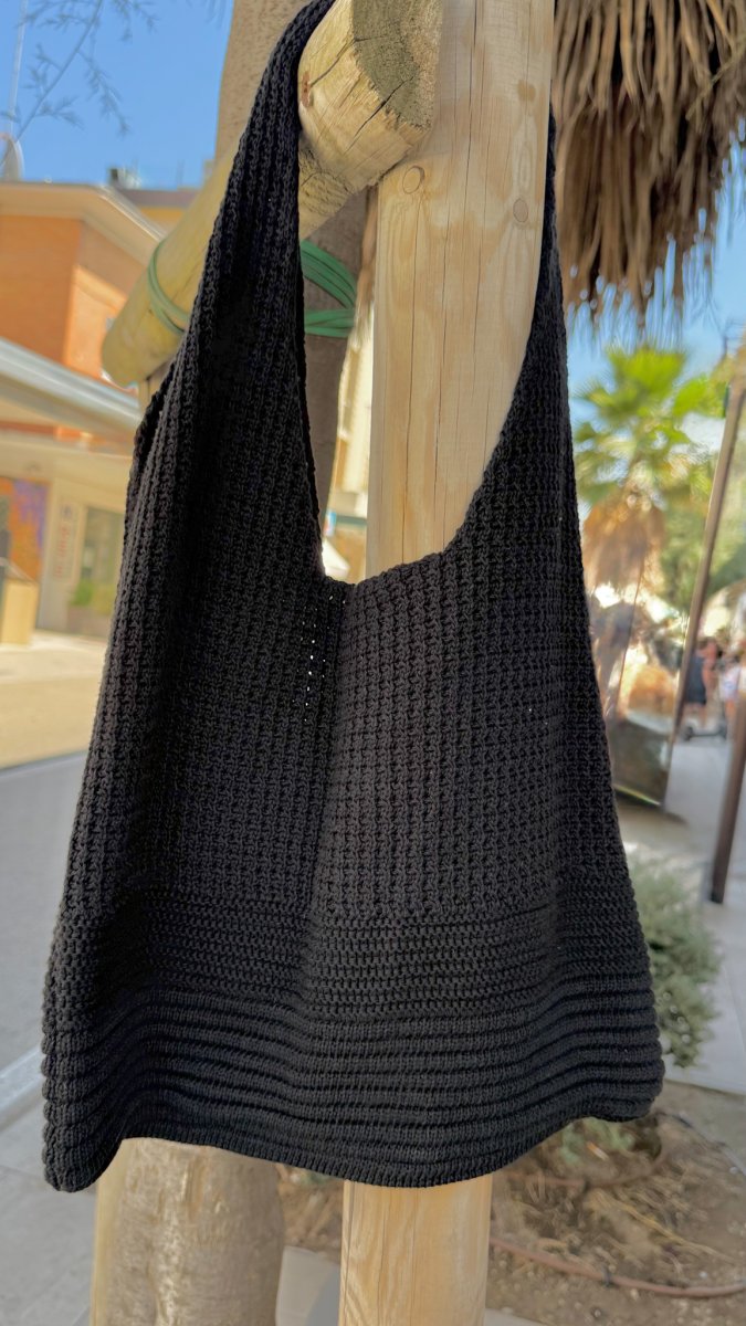 BORSA CROCHET A BRACCIO SFODERATA - immagine 9