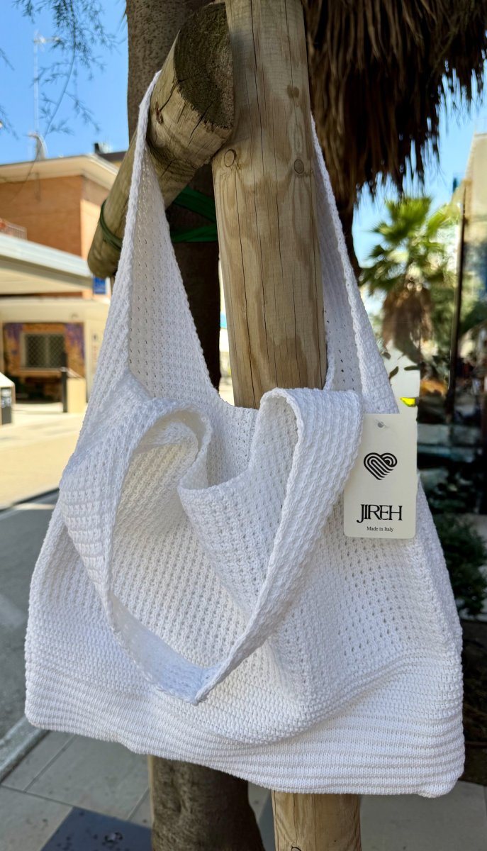 BORSA CROCHET A BRACCIO SFODERATA - immagine 7