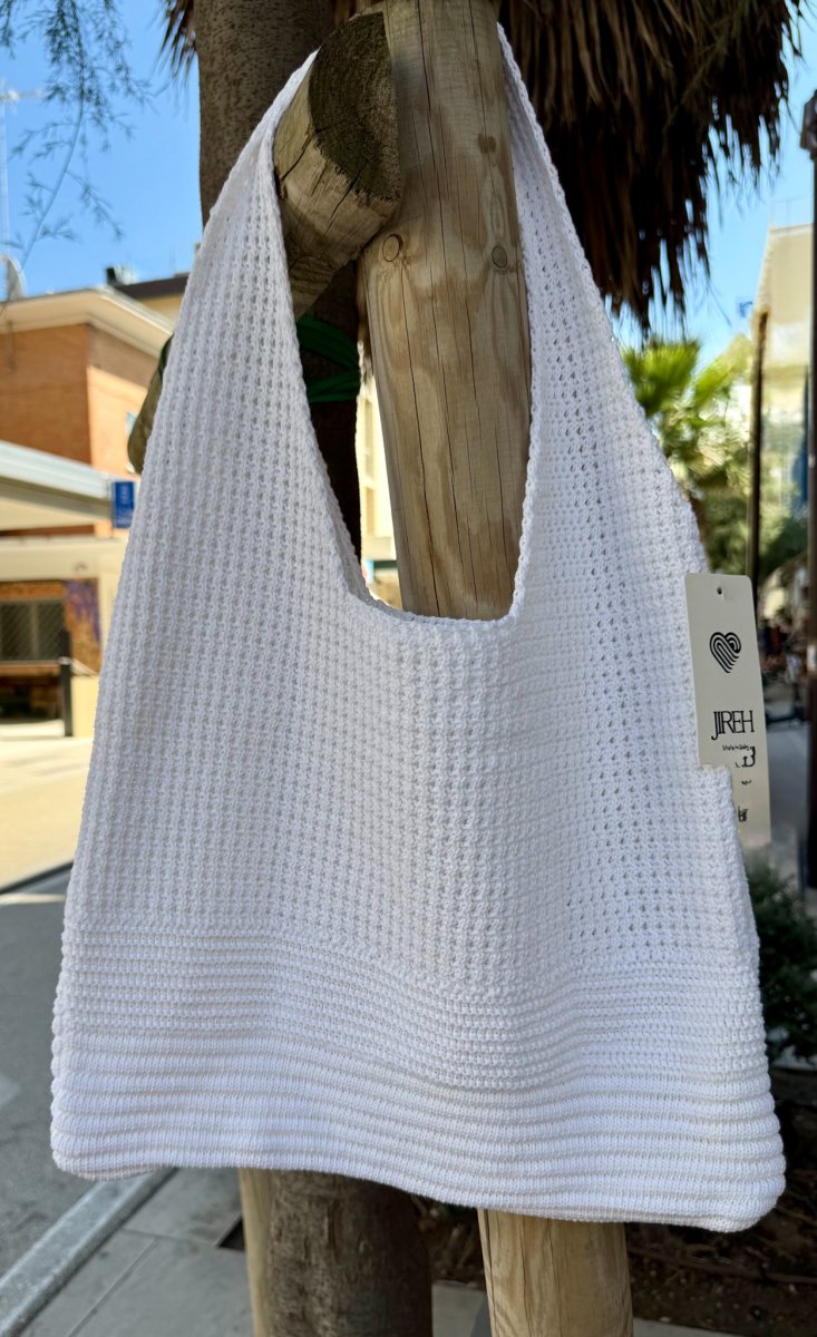 BORSA CROCHET A BRACCIO SFODERATA - immagine 5