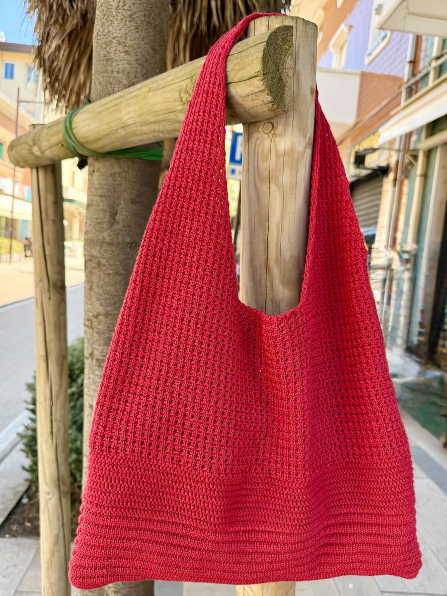 BORSA CROCHET A BRACCIO SFODERATA - immagine 4