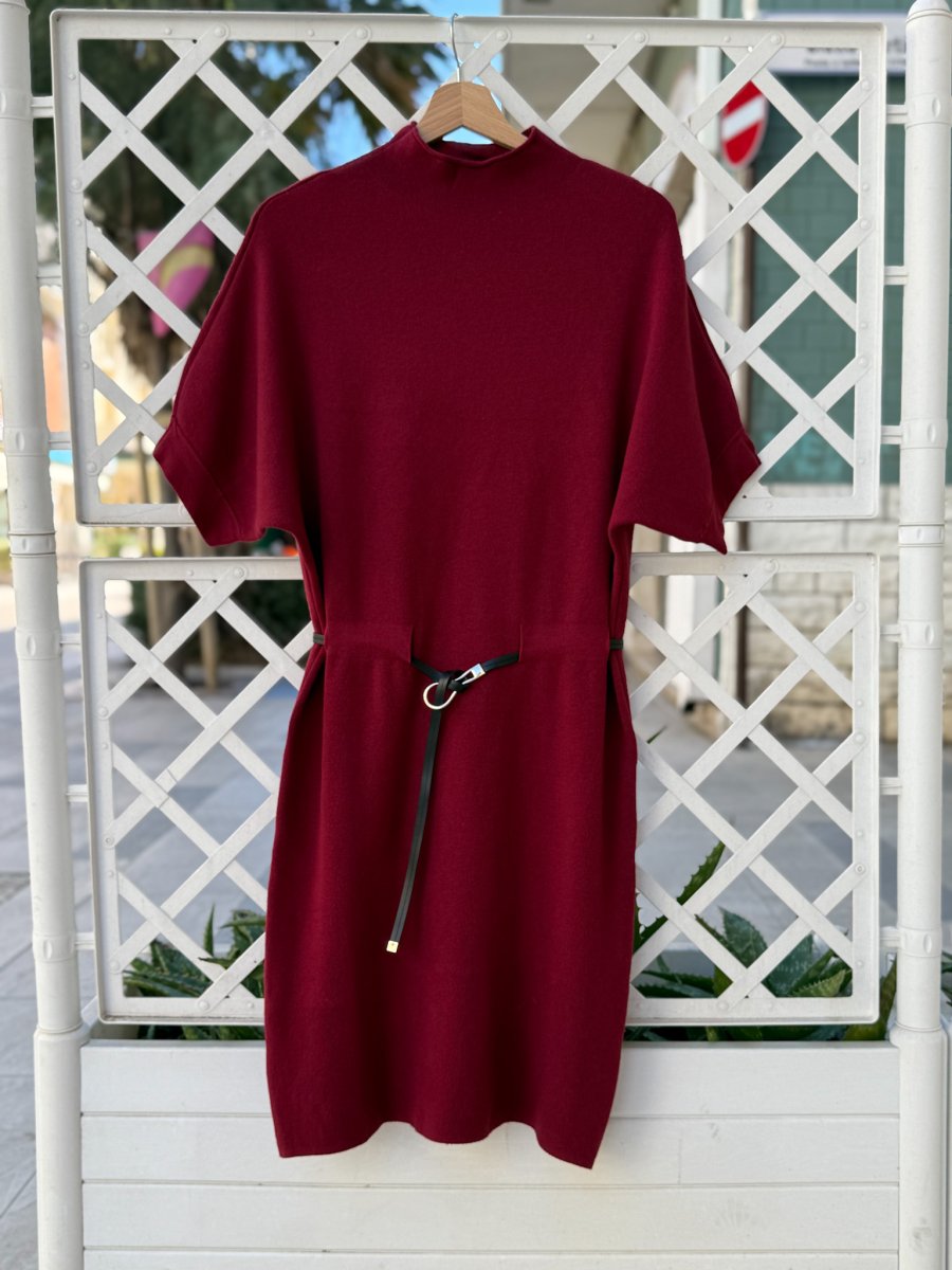 ABITO IN MAGLINA CON CINTA A SCOMPARSA - immagine 2