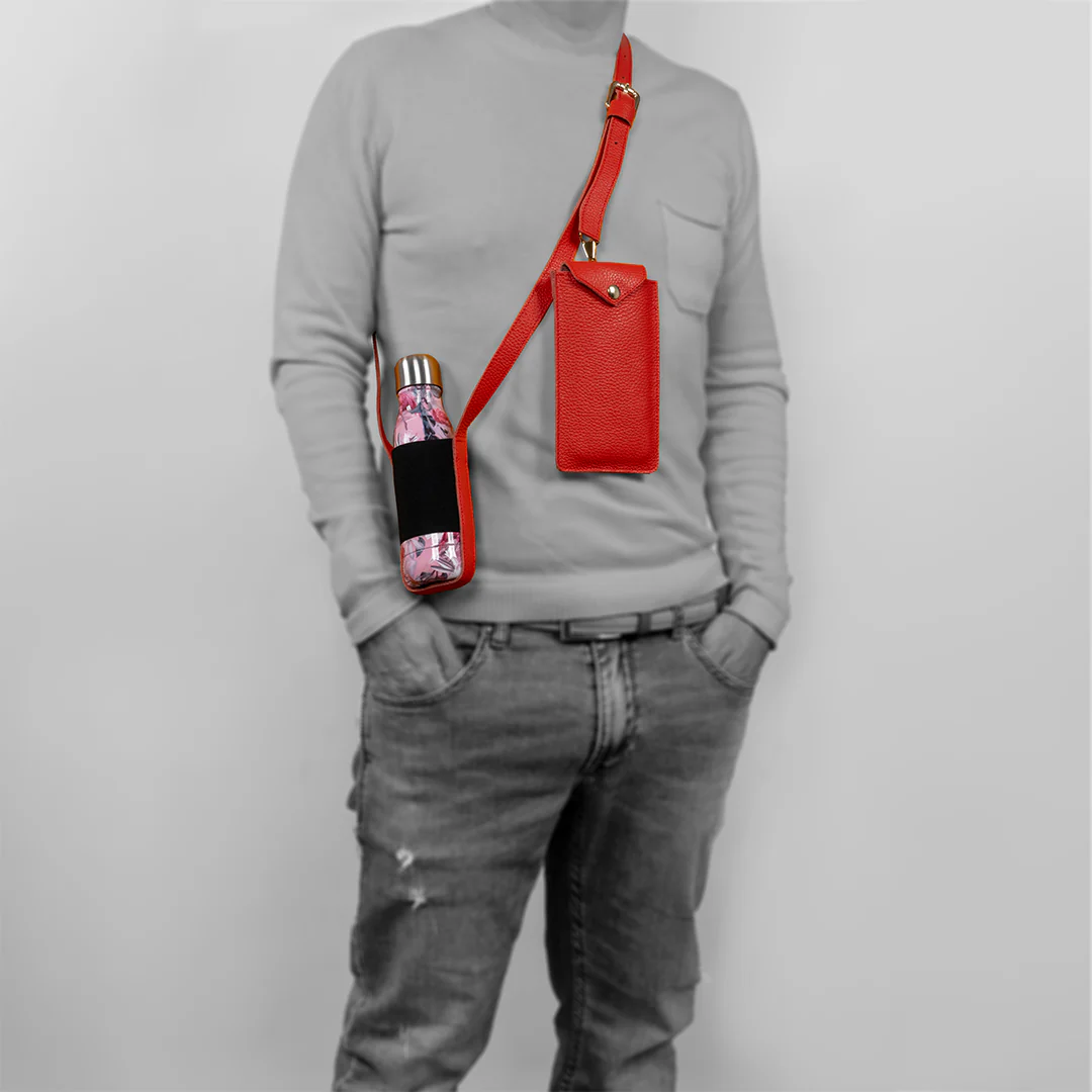 Borsa per bottiglia e telefono - immagine 3