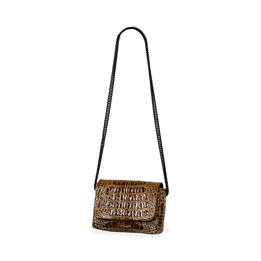 OFELIA borsetta in pelle Ebano