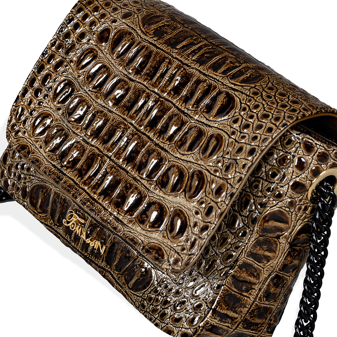 OFELIA borsetta in pelle Ebano - immagine 5