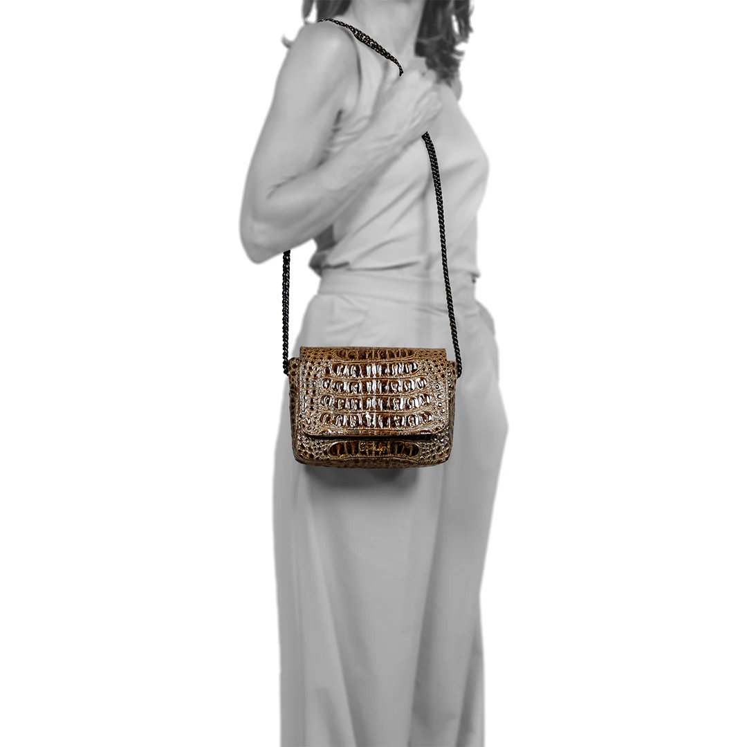 OFELIA borsetta in pelle Ebano - immagine 7