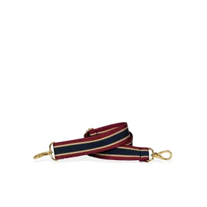 Tracolla rigata in tessuto